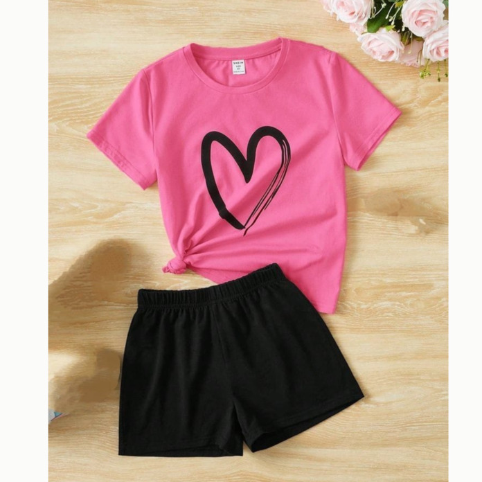 Baby Combo Set T-Shirt & Half Pant – Premium Cotton Kids Dress for Boys & Girls