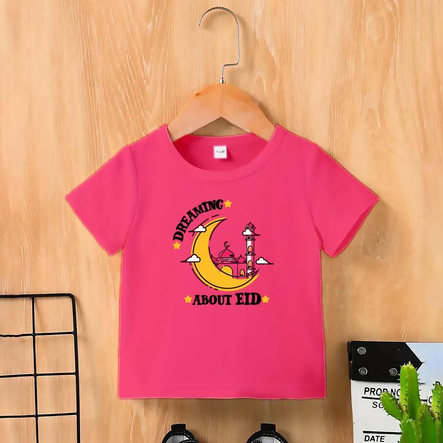 Kids Premium T-Shirt for Boys & Girls | Soft Cotton Casual T-Shirt Age 1-12 Years